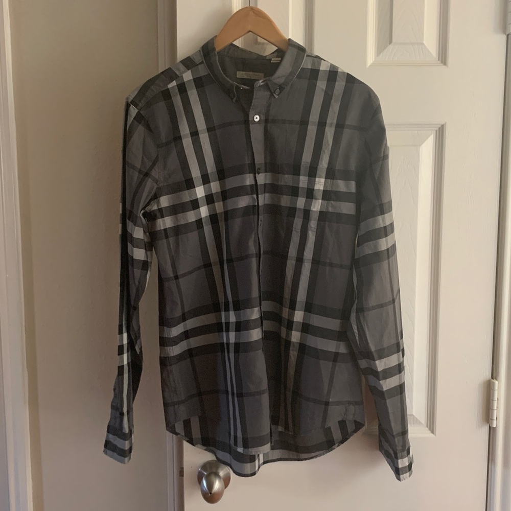 Authentic Grey Men’s Burberry Shirt